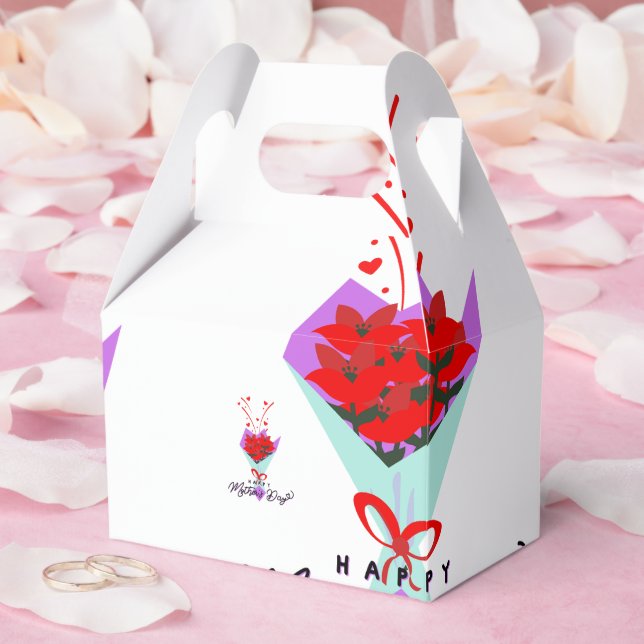 HAPPY MOTHER DAY GIFT FAVOR BOXES (Wedding)