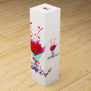 HAPPY MOTHER DAY GIFT WINE BOX