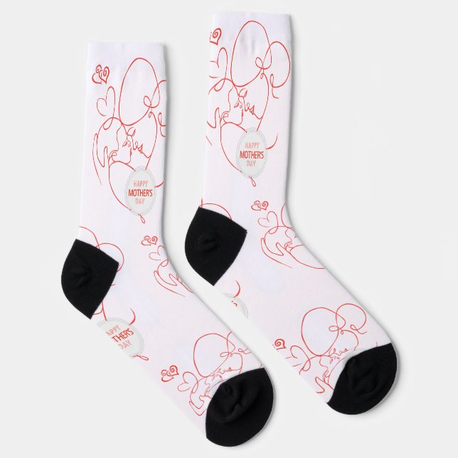 Happy Mother Day  Socks (Right)