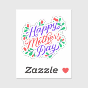 Happy mother day  sticker