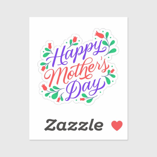 Happy mother day  sticker (Sheet)