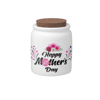 Happy Mother day unique modern design for gift Candy Jar