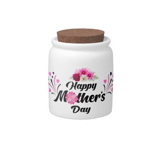 Happy Mother day unique modern design for gift Candy Jar