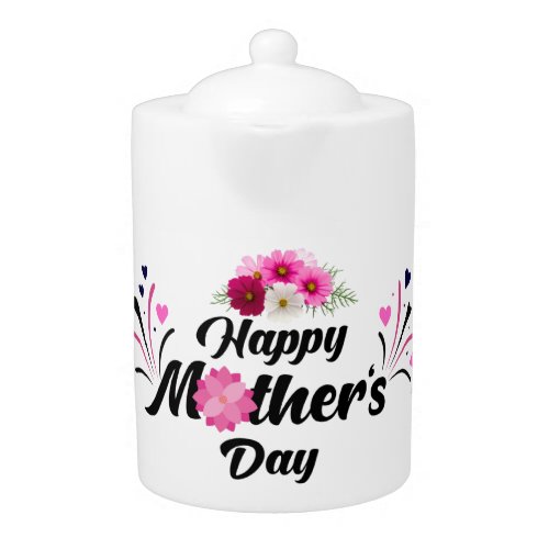 Happy Mother day unique modern design for gift Teapot