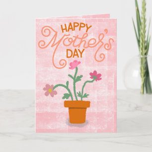 Happy Mother’s Day – Bright Floral Abstract Card