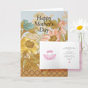 Happy Mother’s Day Card🌷Artistic Flower Edition Card