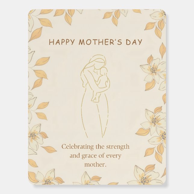 Happy Mother’s Day Foam Board (Front)