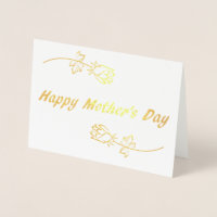 Happy Mother’s Day Foil Card