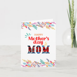 Happy Mother’s Day Greeting Card “North Korea Mom”