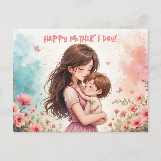 Happy Mother’s Day! Holiday Postcard (Front)