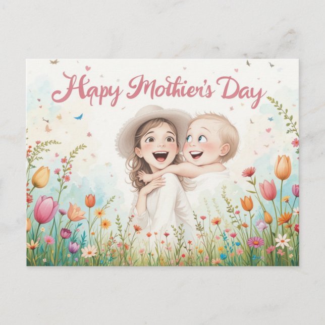 Happy Mother’s Day! Holiday Postcard (Front)