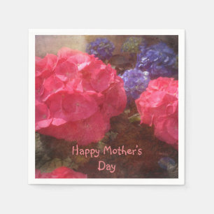 Happy Mother’s Day Hydrangeas Napkins
