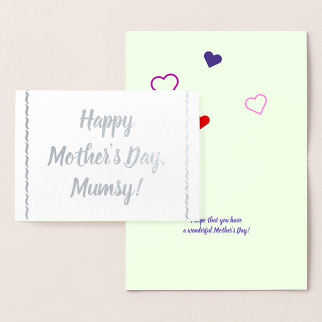 "Happy Mother’s Day, Mumsy!" Card (Display)