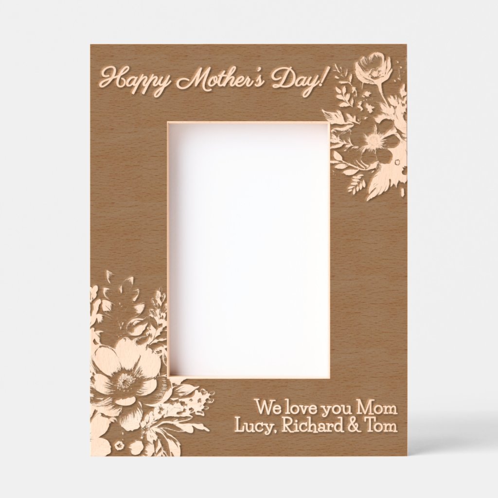 Happy Mother’s Day Personalized Boho Floral 