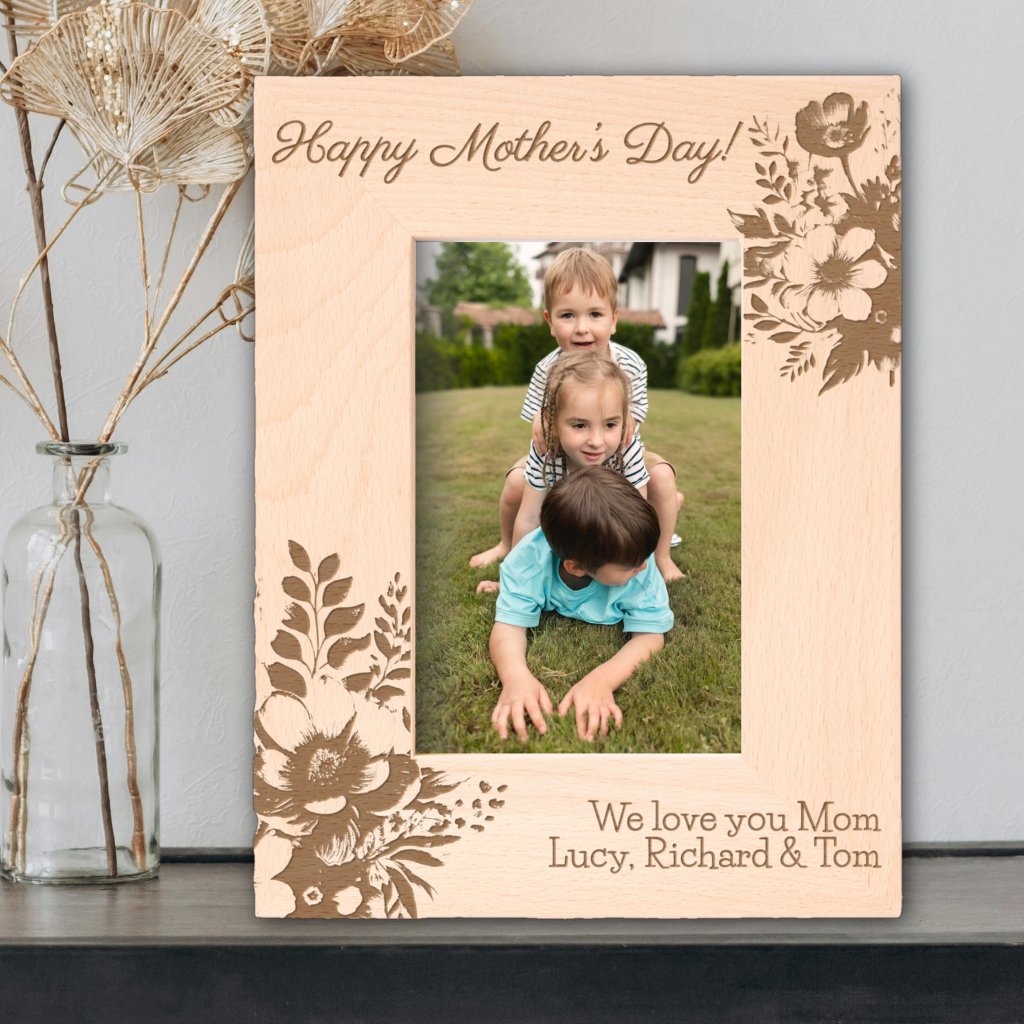 Happy Mother’s Day Personalized Boho Floral 