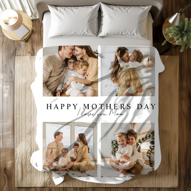 Happy Mother’s Day Photo Blanket – I Love You Mom  (Creator Uploaded)