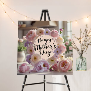 Happy Mother’s Day Sign – Floral Foam Display