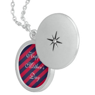 Happy Mother’s Day Sterling Silver Locket Necklace