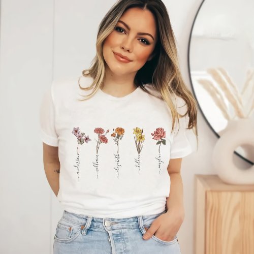 Happy Mothers Day Sweet Gift Floral  T_Shirt
