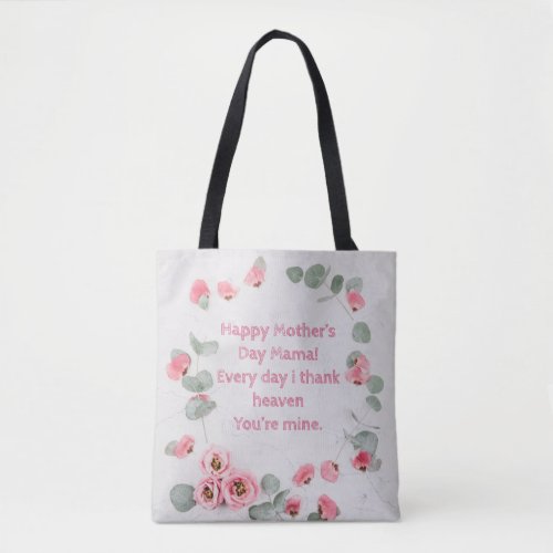 Happy Mothers day  Tote Bag