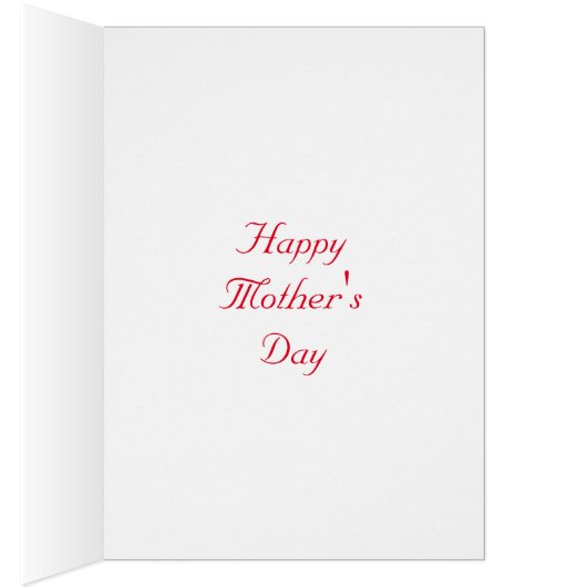 HAPPY MOTHER'S DAY (Inside (Right))