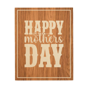 Happy Mother's Day-11344 Wood Wall Art