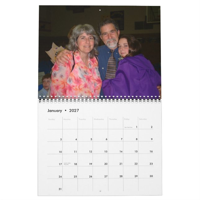 Happy Mother's Day!2007-2008 Calendar (Jan 2027)