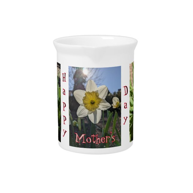 Happy Mother's Day 2026 by RoseWrites  Beverage Pitcher (Front)