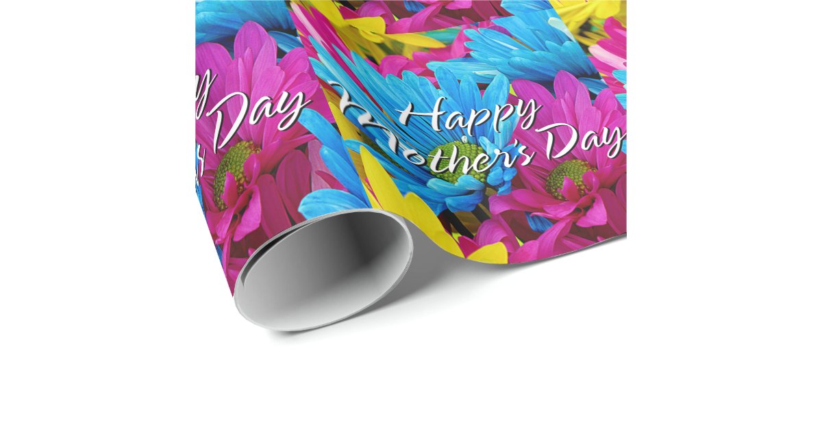 Happy Mother's Day 24 Wrapping Paper Zazzle