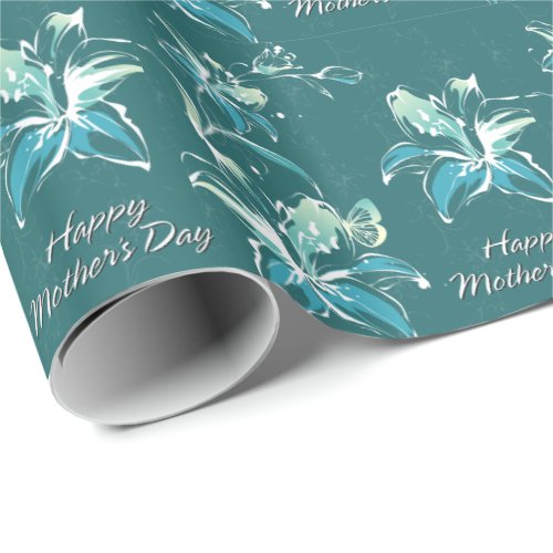 Happy Mothers Day 25 Wrapping Paper