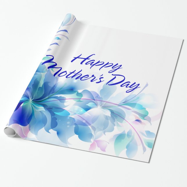 Happy Mother's Day 26 Wrapping Paper (Unrolled)