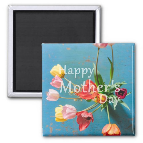 Happy Mothers Day 2 Inch Square Magnet
