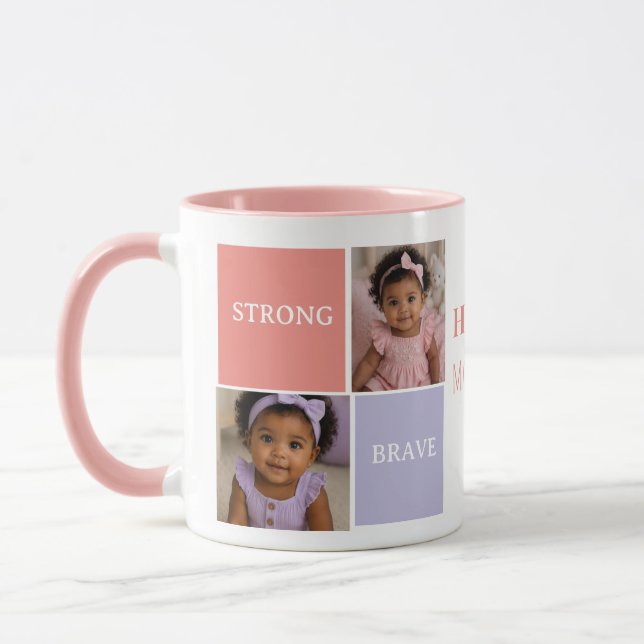 Happy Mother's Day 4 Photo  Mug (Left)