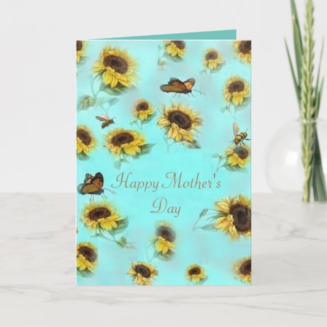 "Happy Mother's Day 4" standard Card (Front)