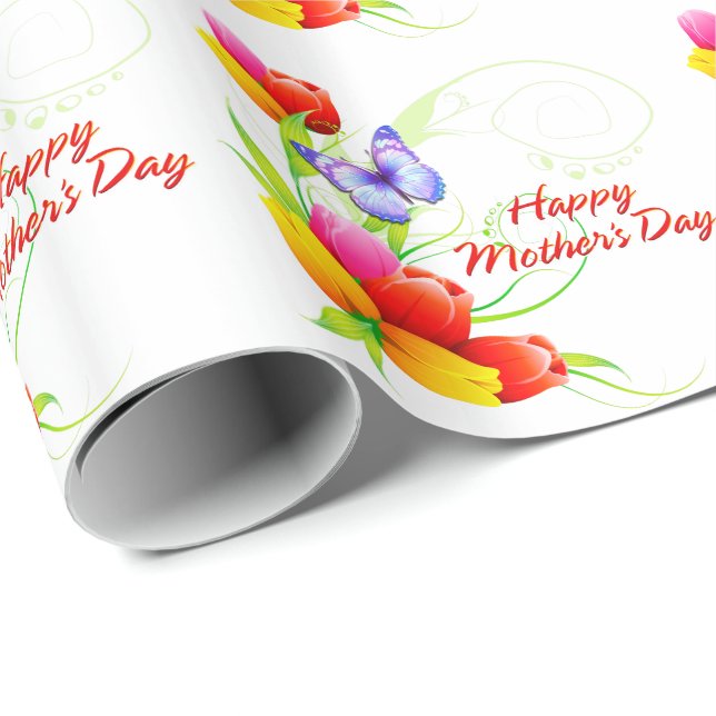 Happy Mother's Day 7  Wrapping Paper (Roll Corner)