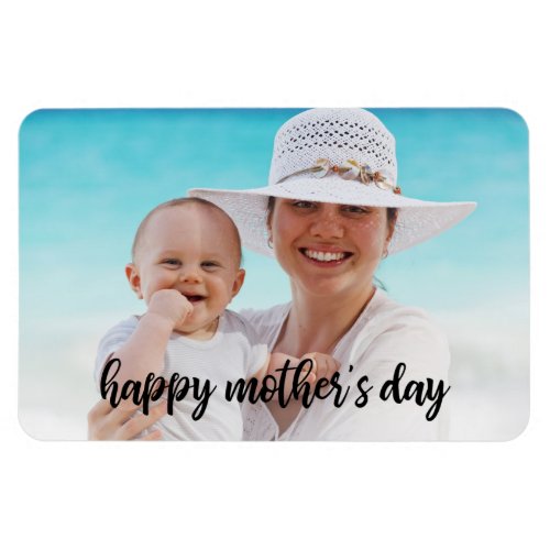 Happy Mothers Day Add Your Own Photo Template Magnet