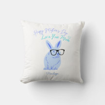 Happy Mothers Day and Cute Bunny