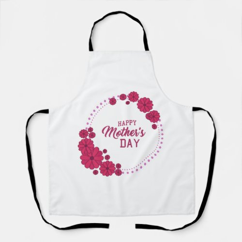 Happy mothers day apron