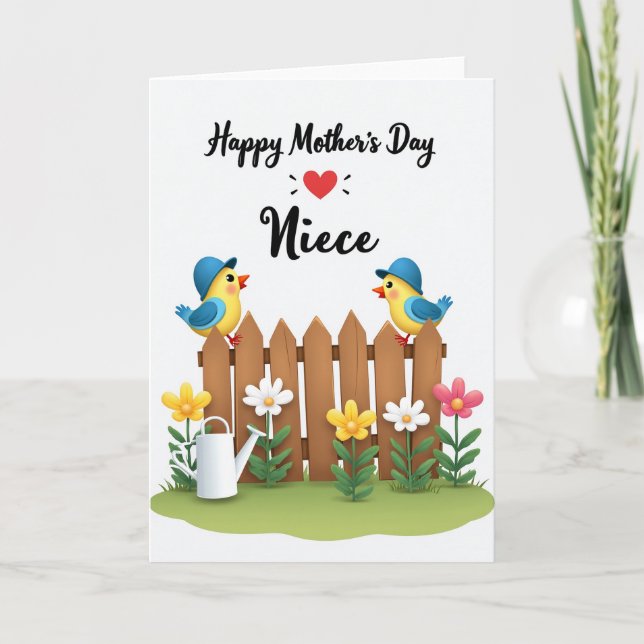 Happy Mothers Day Art Design Card (Front)