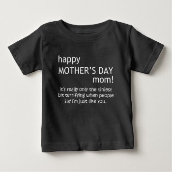 Happy Mother's Day Baby T-shirt by The_Guardian at Zazzle
