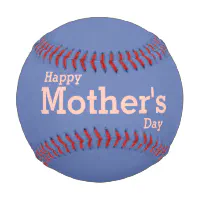 Happy Mother's Day Baseball, Zazzle