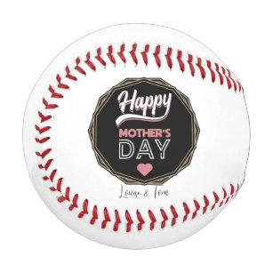 Happy Mother's Day Baseball Mom Card | Zazzle