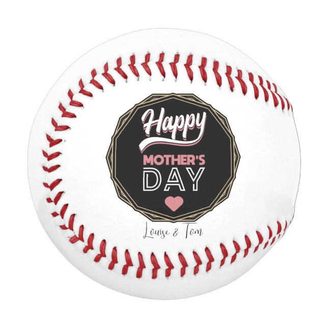 Happy mother's day baseball (Front Left)