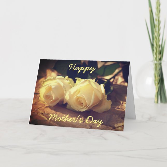Happy Mother's Day Beautiful Roses Card (Front)