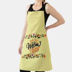  Happy Mother's Day Best Mom Ever Apron