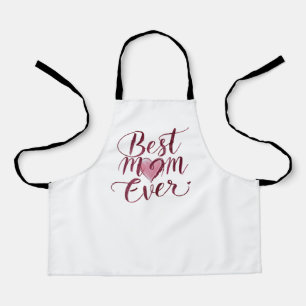Happy Mother's Day Best Mom Ever Apron
