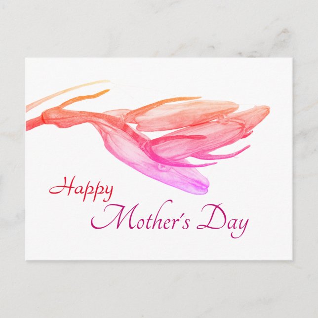 Happy Mother's Day | Birthday Bluebell Postcard (Front)