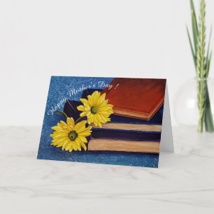 HAPPY MOTHER'S DAY BOOKS CARD