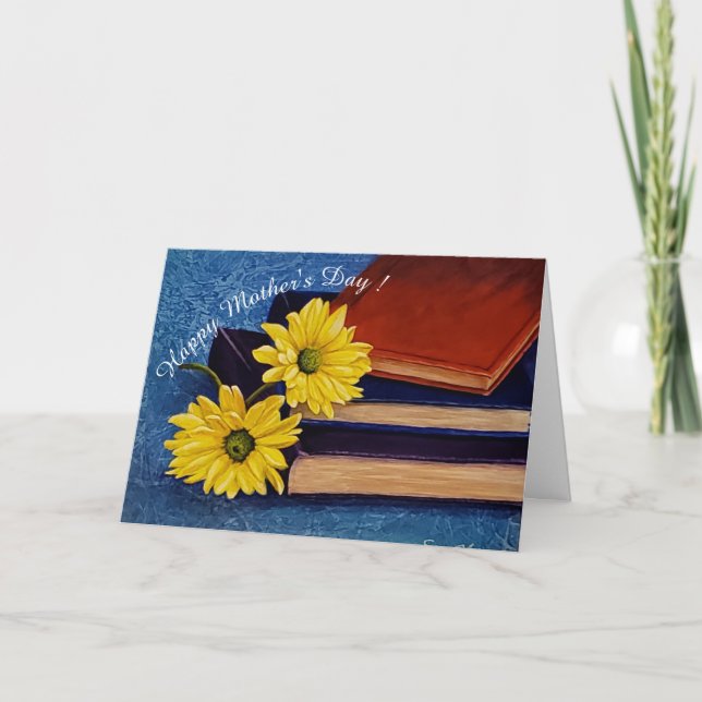 HAPPY MOTHER'S DAY BOOKS CARD (Front)