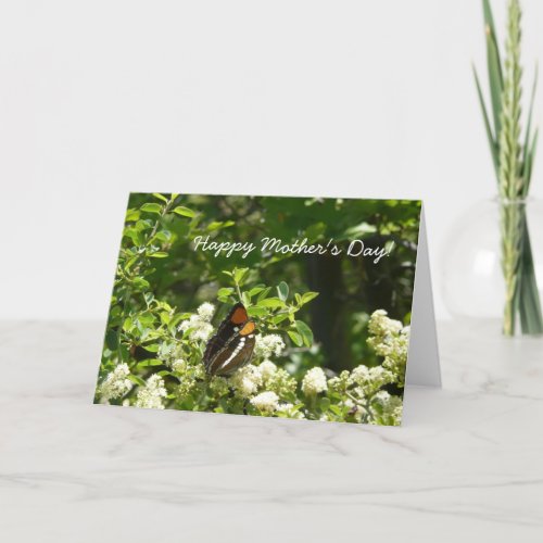 Happy Mothers Day Butterfly Card